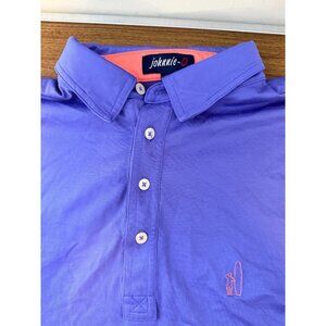 Johnnie O Polo Performance Golf Shirt Short Sleeve Men’s M Pima Cotton / Poly